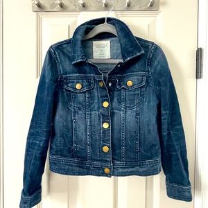 Girls super soft denim jacket
